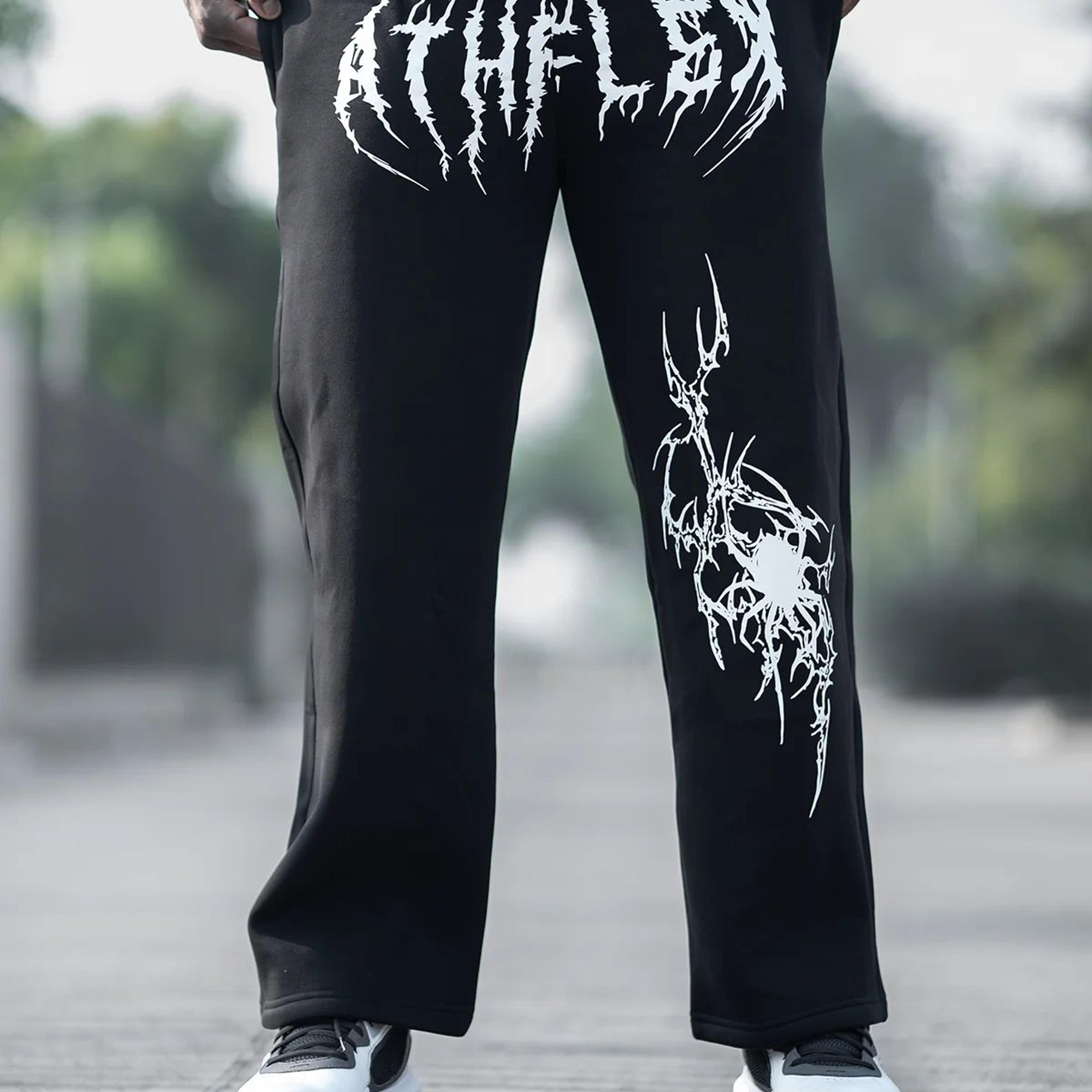 Dark Flex Straight Pants