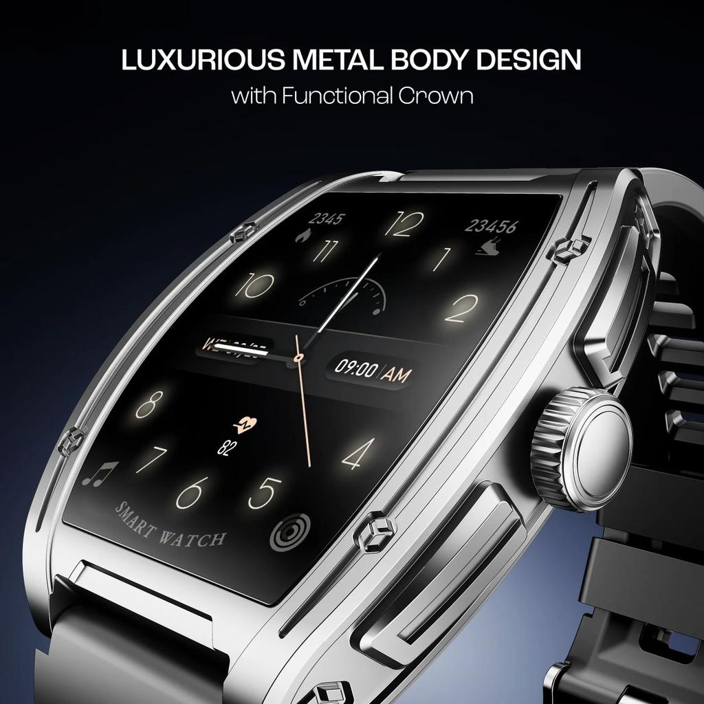 boAt Enigma Ascend | Smartwatch with 1.75" HD Display, Functional Crown, Luxurious Metal Body, 100+ Sports Modes — photo 7