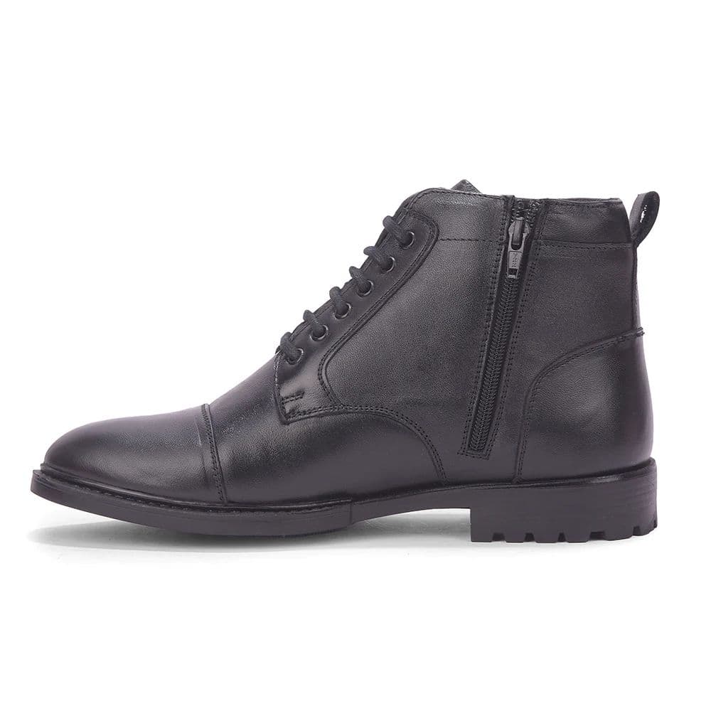 Healers HML-81E Black Casual Lacing Boot for Men by Liberty — photo 6