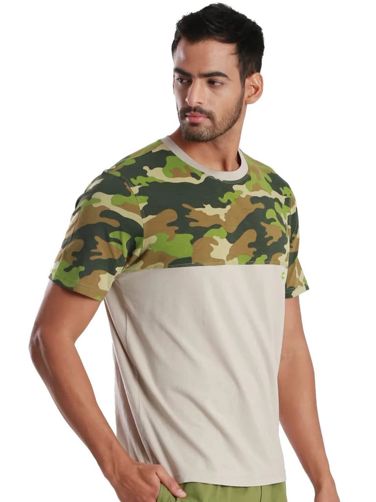 Camo Printed Organic Bamboo T-Shirt (Pack of 2) — photo 4