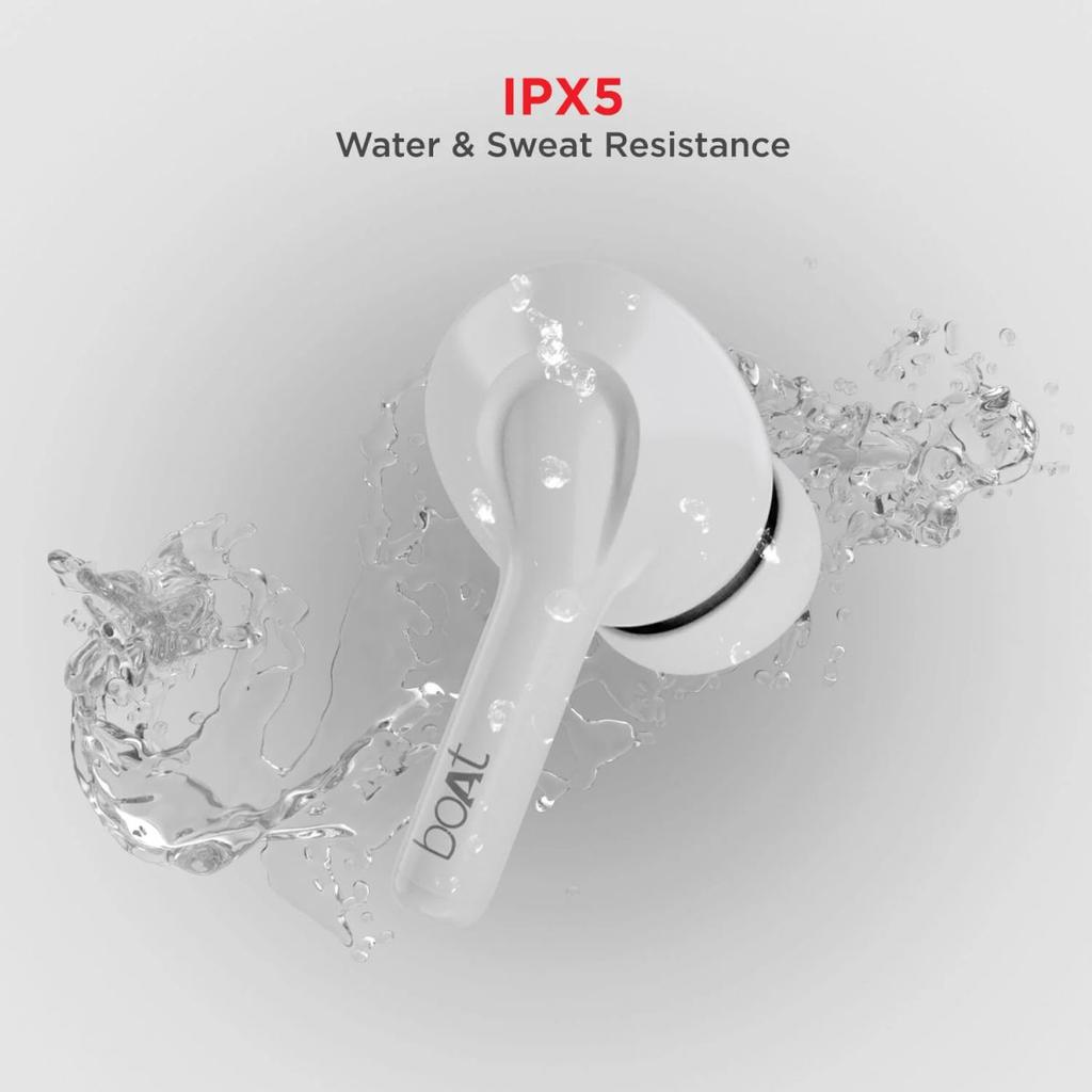boAt Airdopes 163 | Wireless Earbuds with Massive Playback of upto 17 Hour, IPX5 Water & Sweat Resistance, IWP Technology, Type C Interface — photo 6