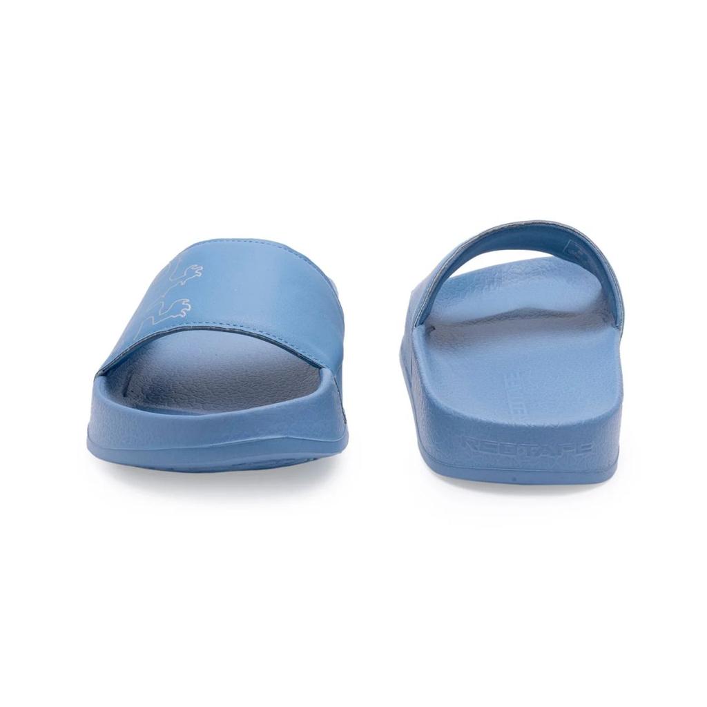 Womens Sliders in Slate Blue | Casual Pool Sliders — photo 4