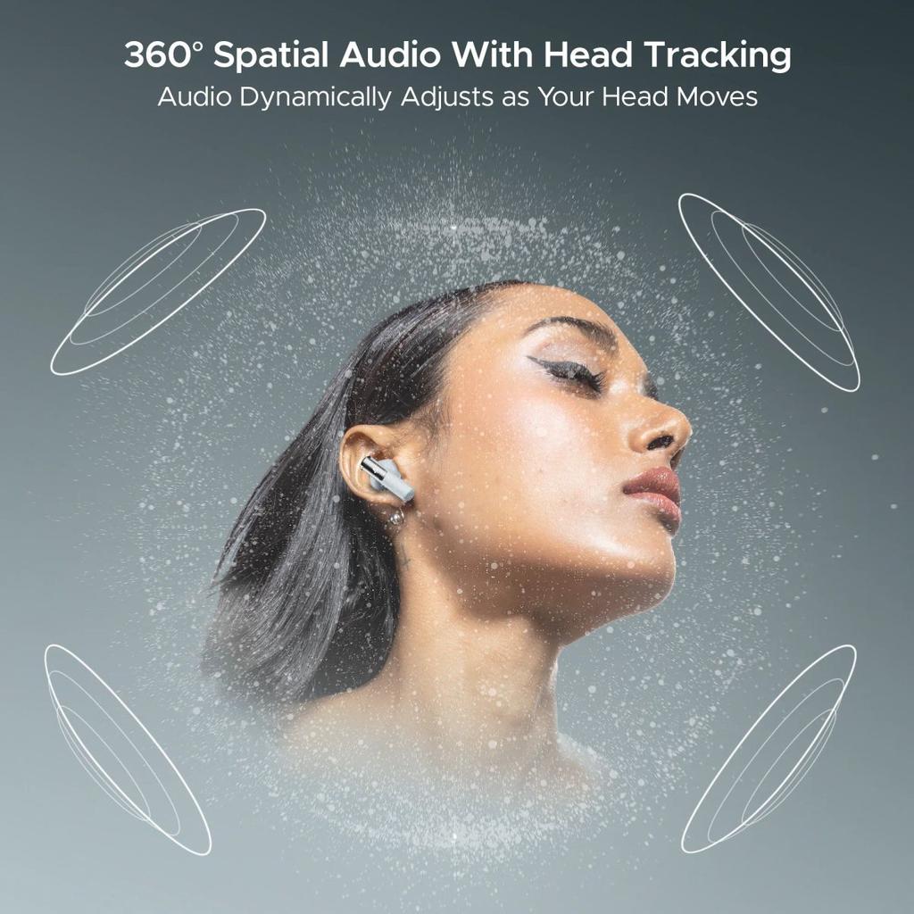 boAt Nirvana Ivy | Wireless Earbuds, 50 Hours Playback, 50dB ANC, 360 Spatial Audio with Head Tracking, App Support, Adaptive EQ powered by Mimi, Google fast pair, ASAP Charge, boAt Signature Sound — photo 4