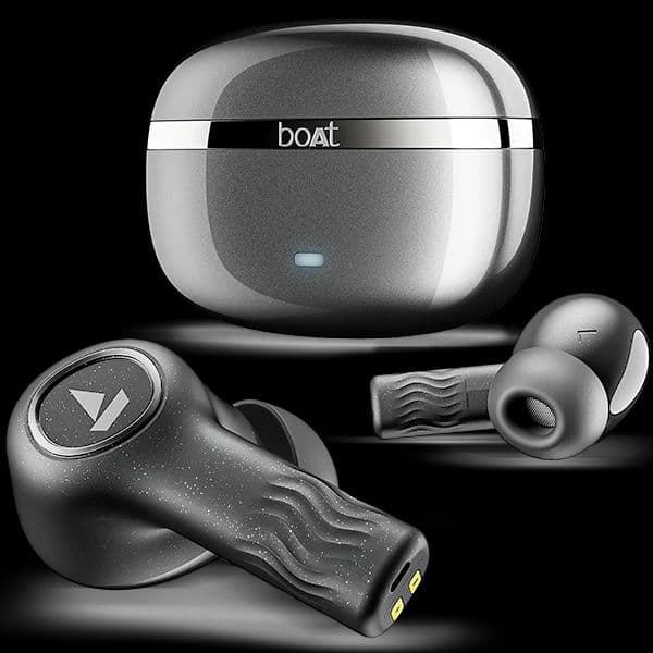 boAt Nirvana Ion ANC | Wireless Earbuds with Active Noise Cancellation, ENx™ Technology, 120 Hours Playback, BEAST™ Mode