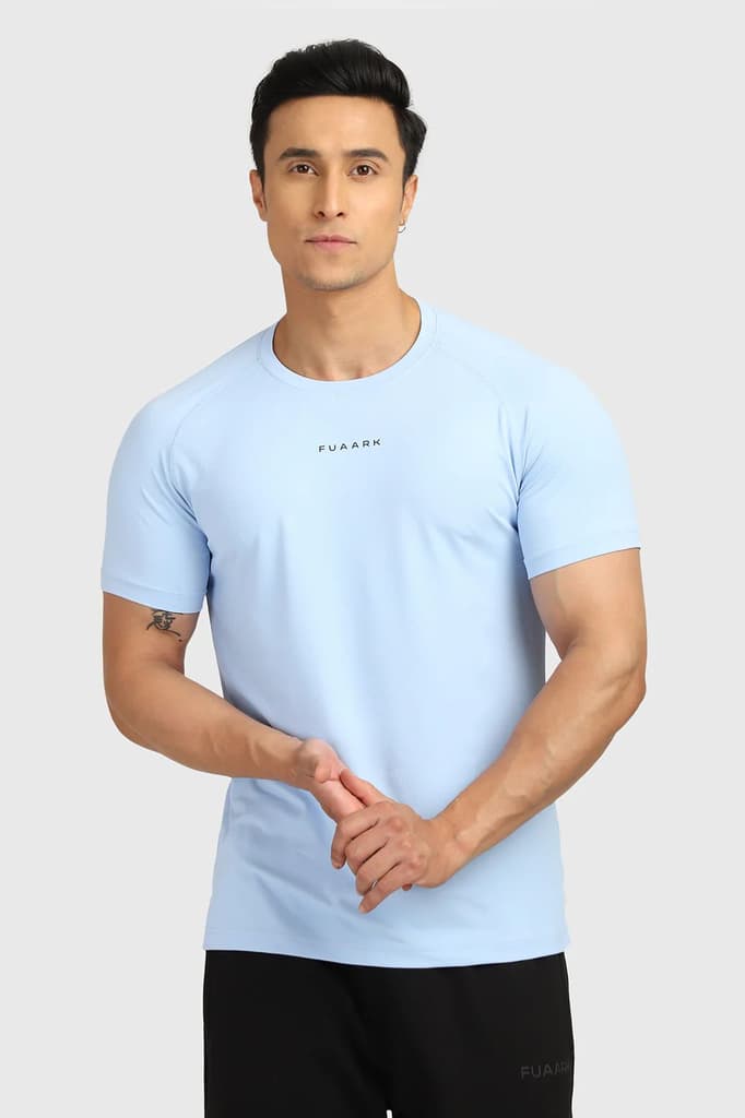 Sleek T-shirt Sky Blue — S