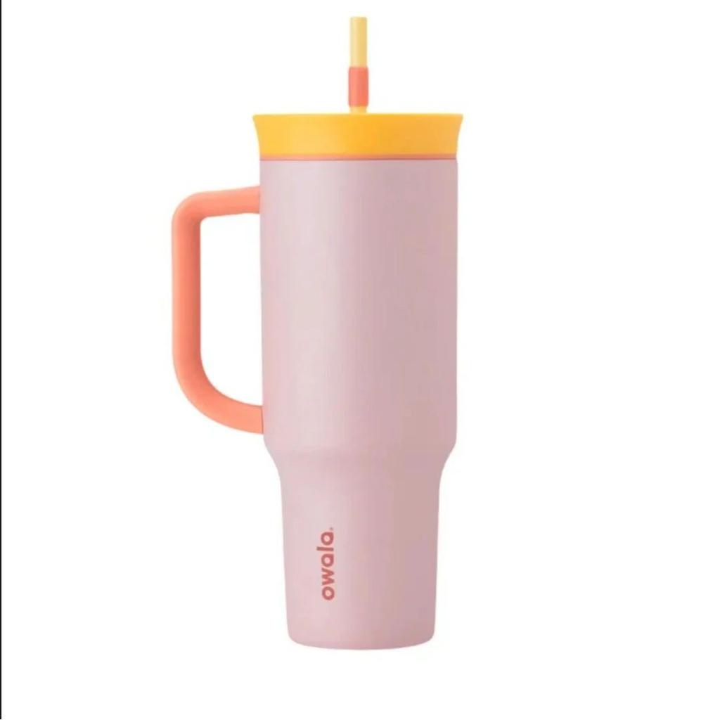 SoftGrip Handle Travel Tumbler With Straw — photo 3