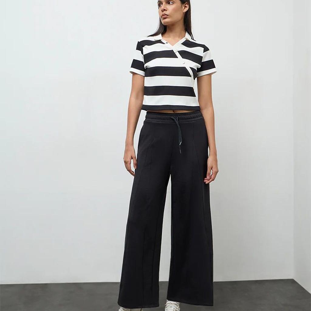 Nuoflexx Black High-Rise Pants