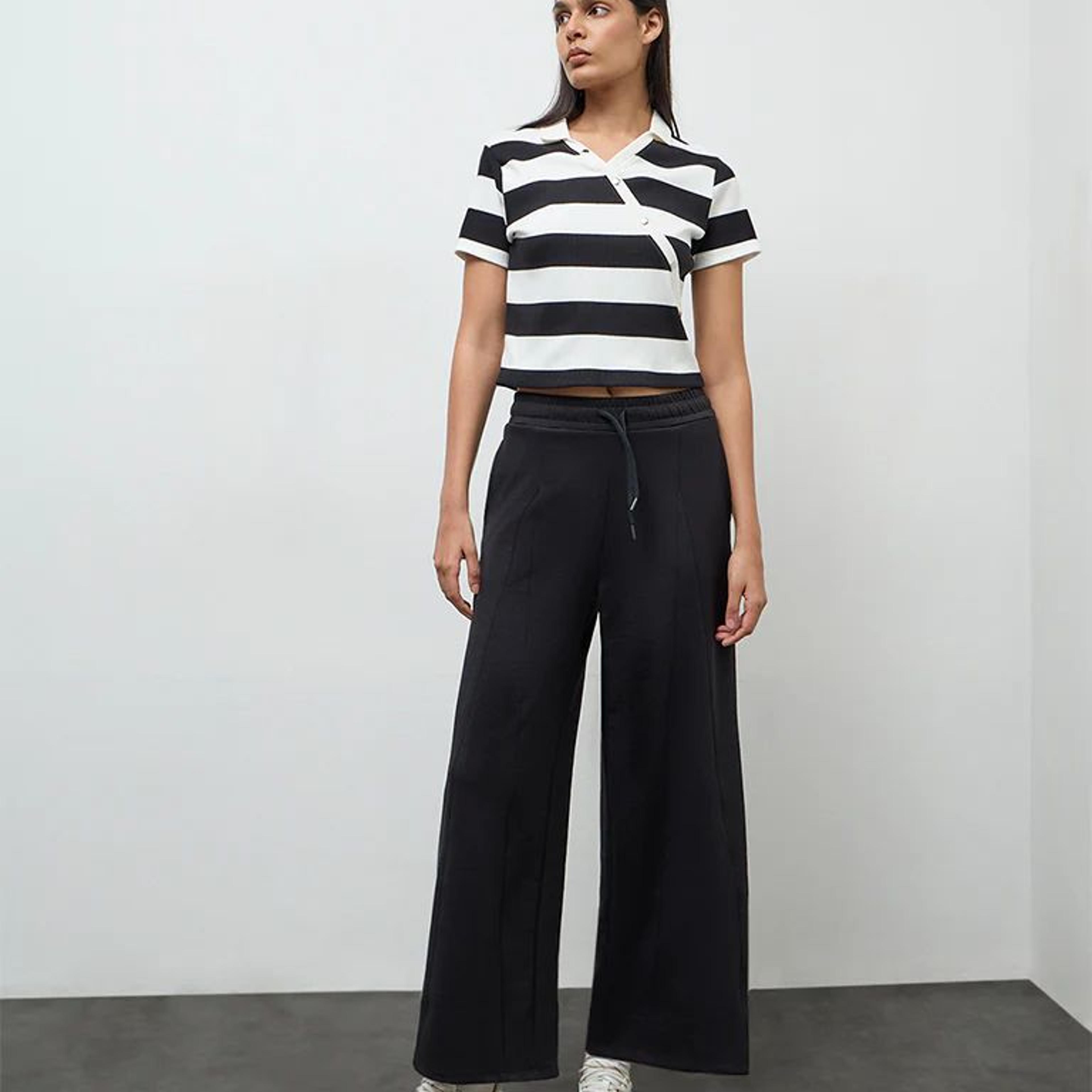 Nuoflexx Black High-Rise Pants