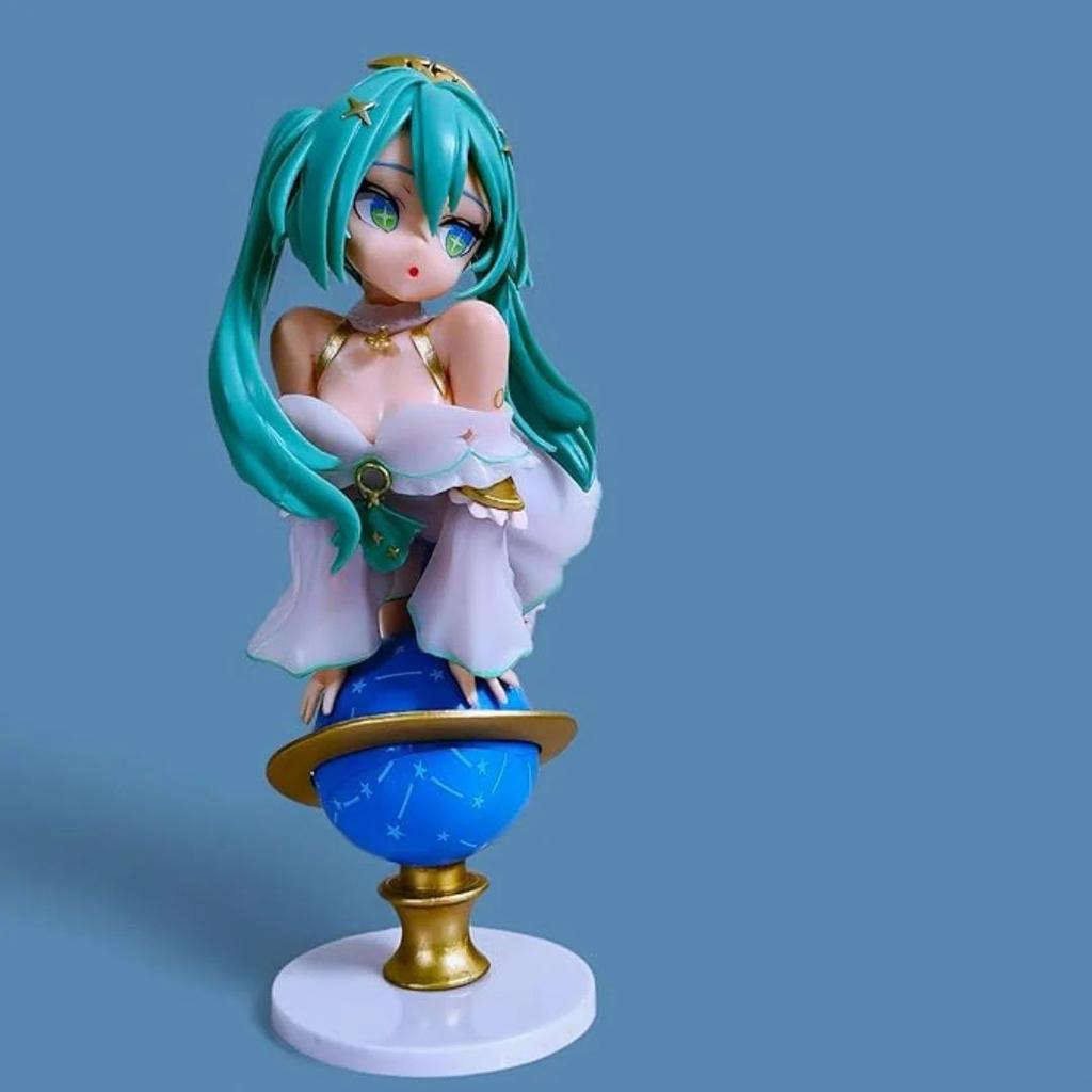 Hatsune Miku Celestial Chibi Display Figure With Planet Base
