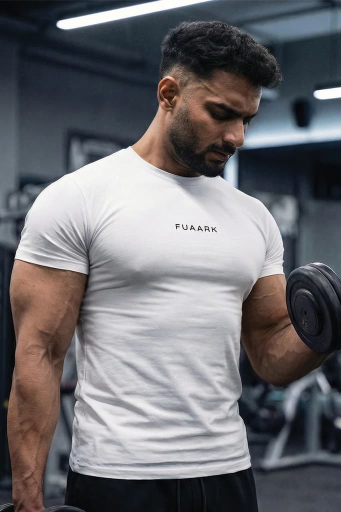 Legacy Crew Neck T-shirt White — S