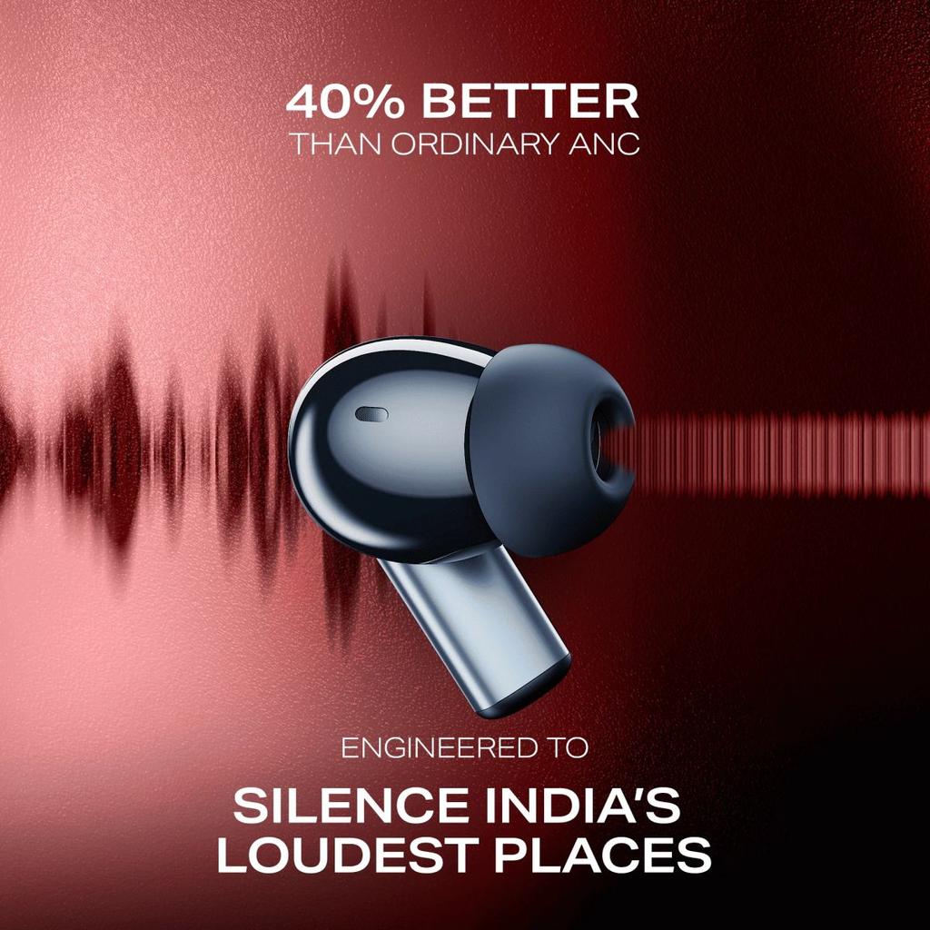 boAt Airdopes Prime 701 ANC | Wireless Earbuds with 50 Hours Playback, 46dB Hybrid ANC, Spatial Audio, Multipoint & BEAST™ Mode — photo 7