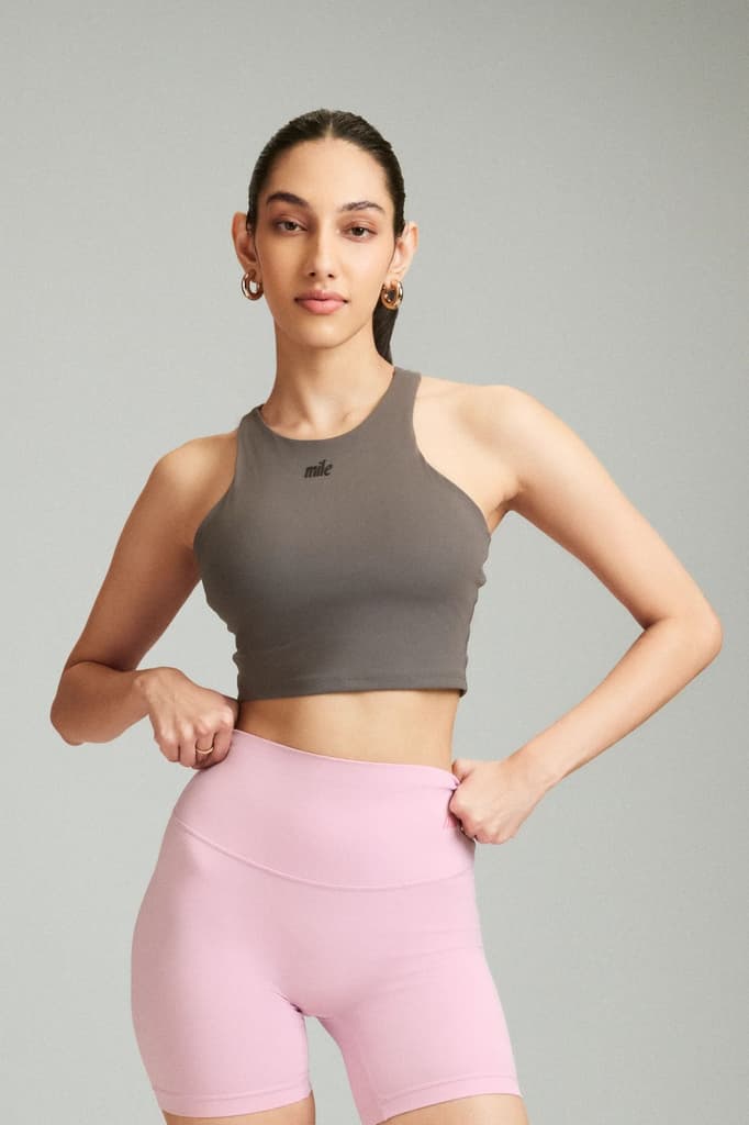 Classic Gray OnTheGo Cropped Tank — photo 3