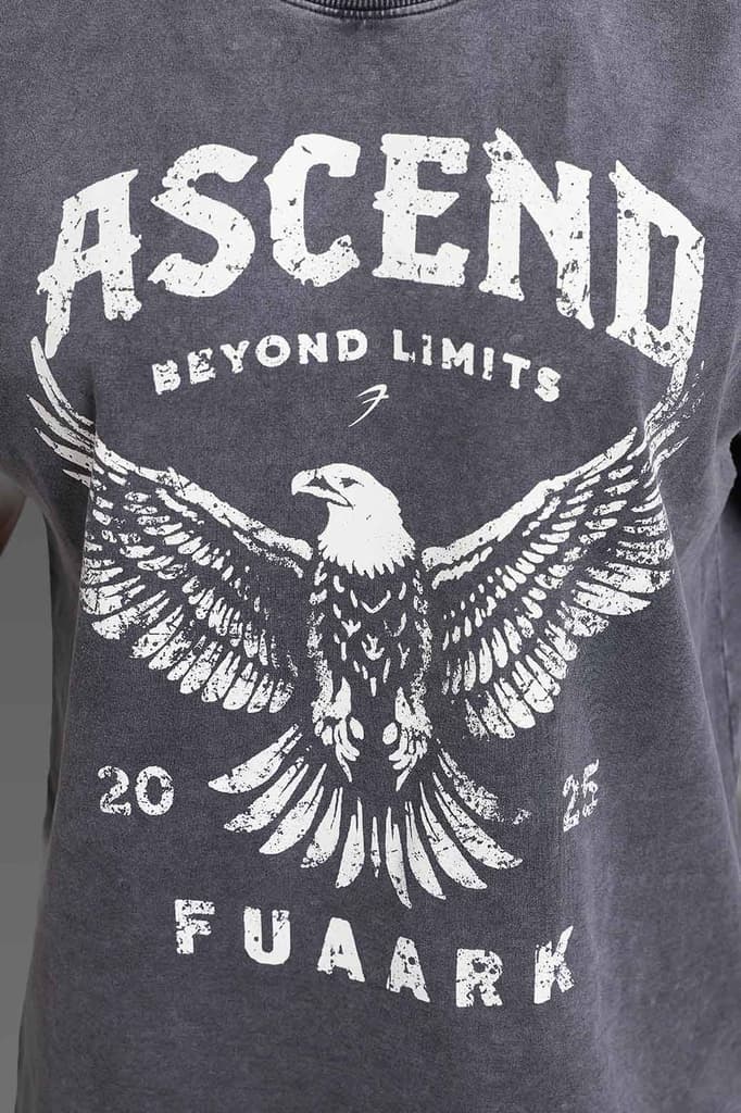 Ascend Washed Capsleeve Tank Dark Grey — photo 4