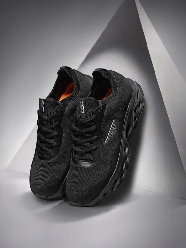 Sports Shoes for Men in Black | Athleisure Shoes — photo 6