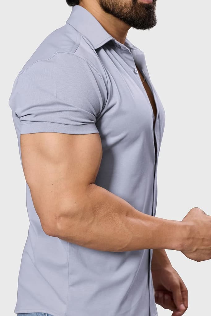 Aero Shirt Light Grey — photo 5