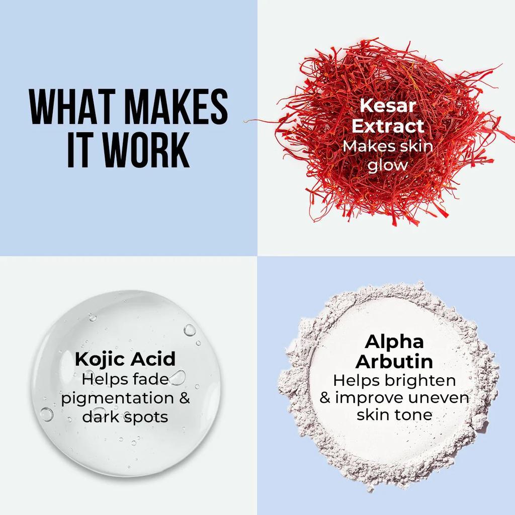 Kesar & Kojic Acid Oil Free Moisturizer - 50g