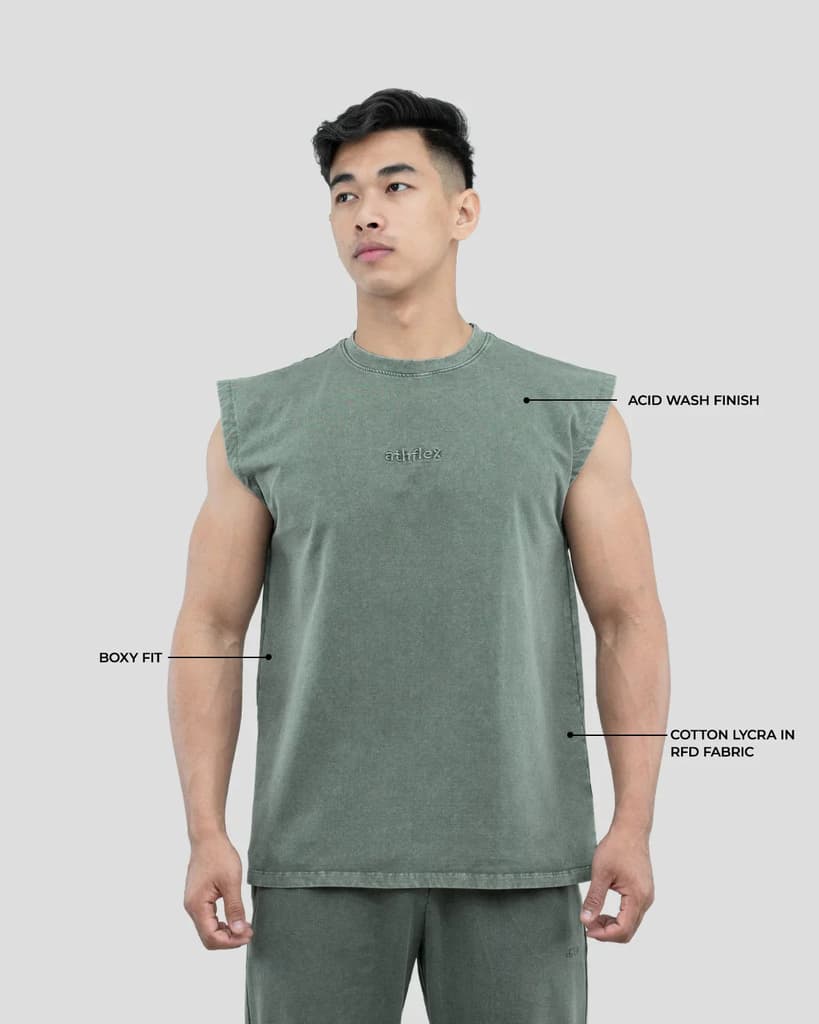 Acid Wash Boxy Tank — photo 3
