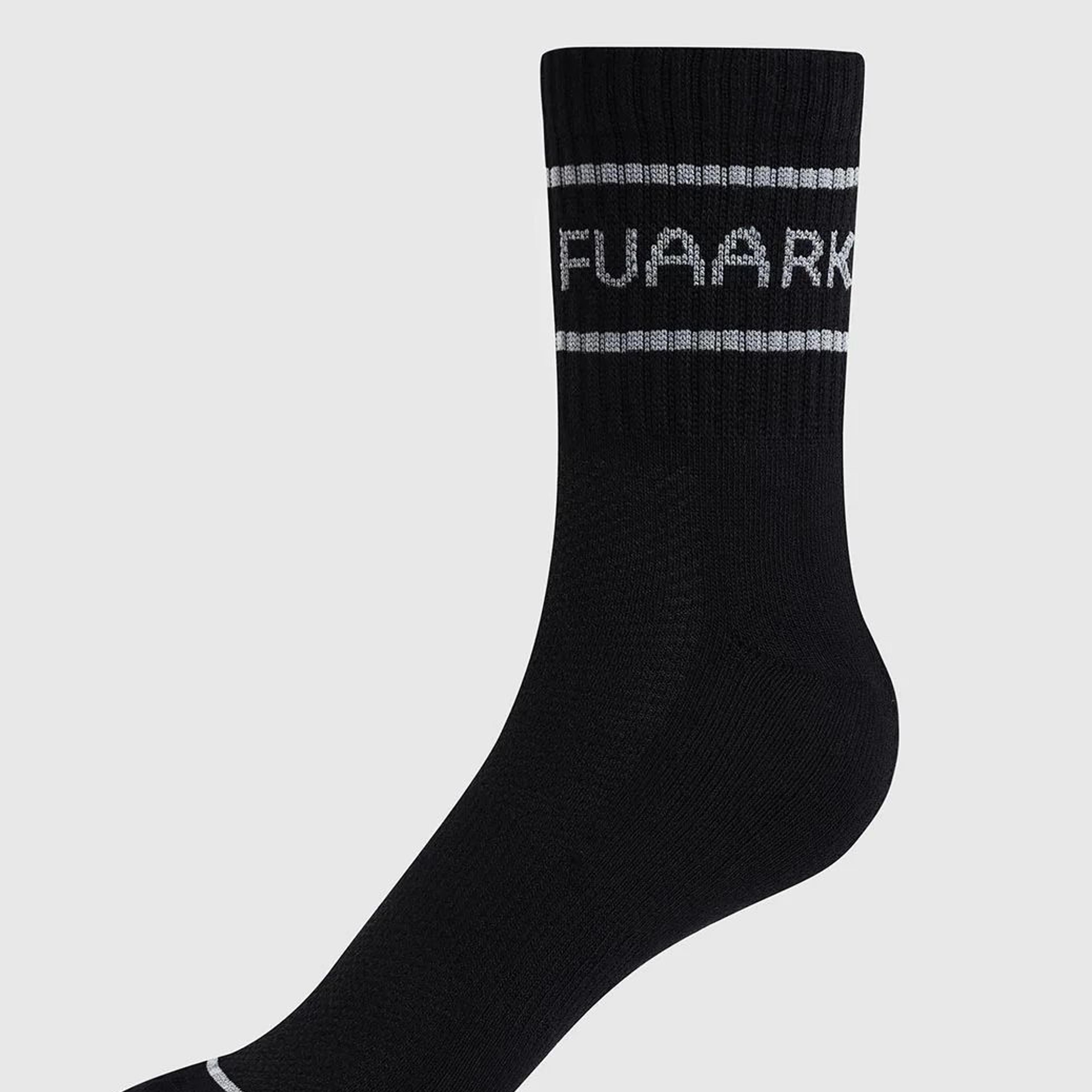 Legacy Quarter Socks Black/White