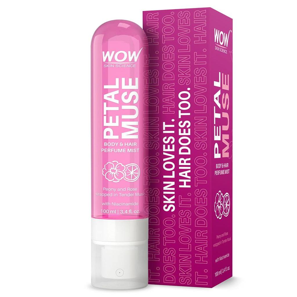 Petal Muse Floral Hair & Body Mist Long-Lasting Peony Freshness