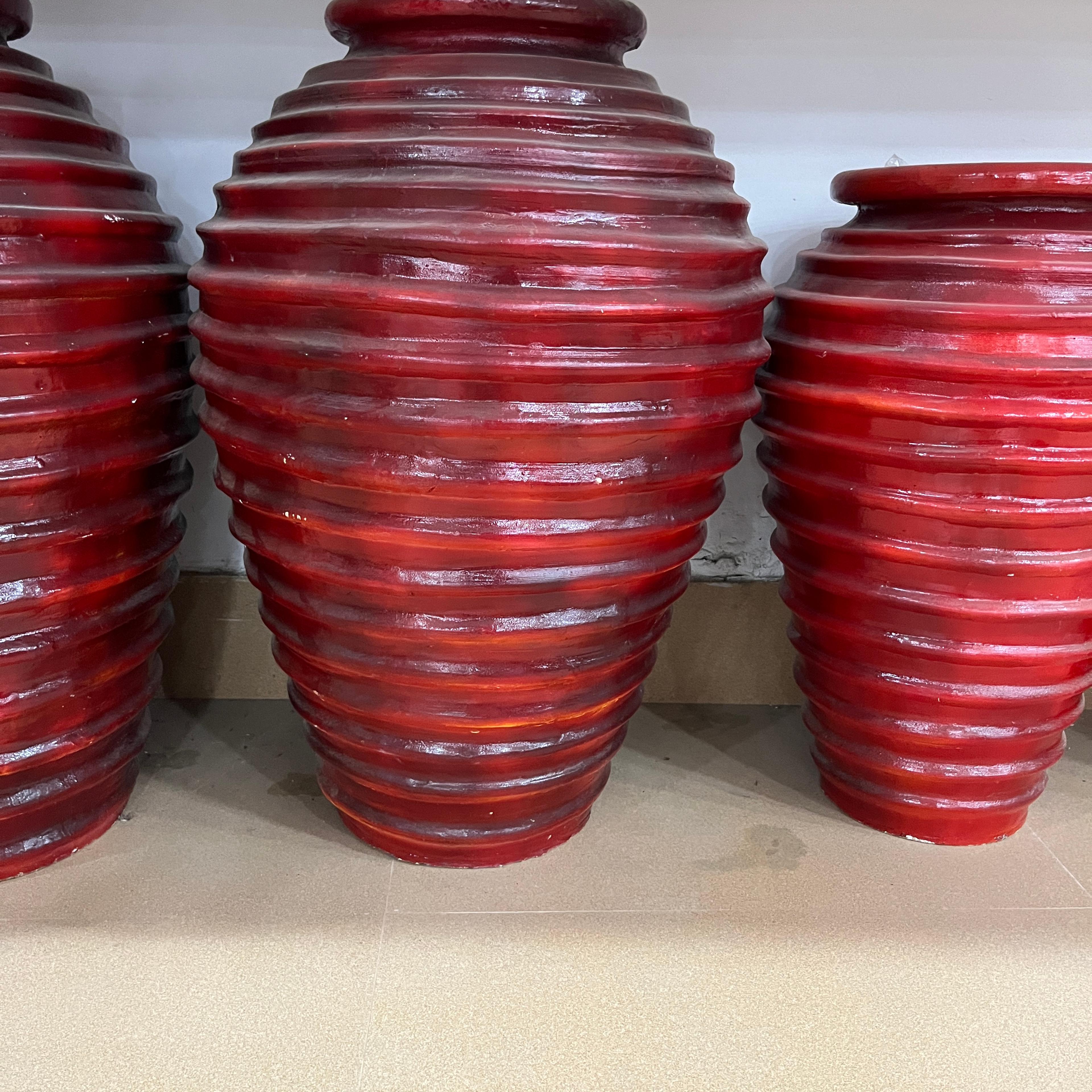 Red Vase | Vase | Glass | Red