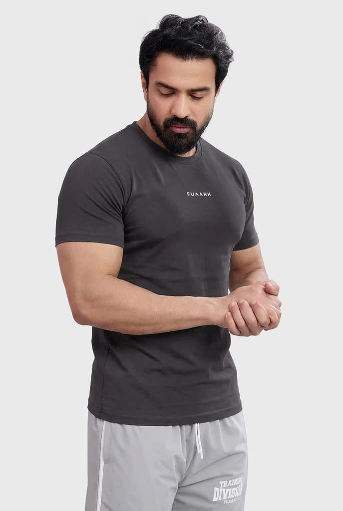Legacy Crew Neck T-shirt Dark Grey — photo 4