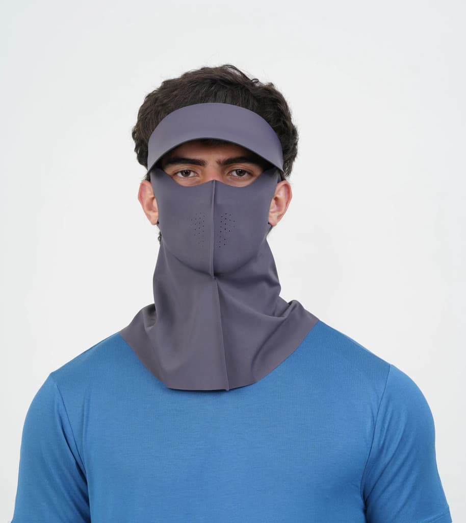 Sunscreen Mask with Neck Cover & Ditachable Visor — photo 8