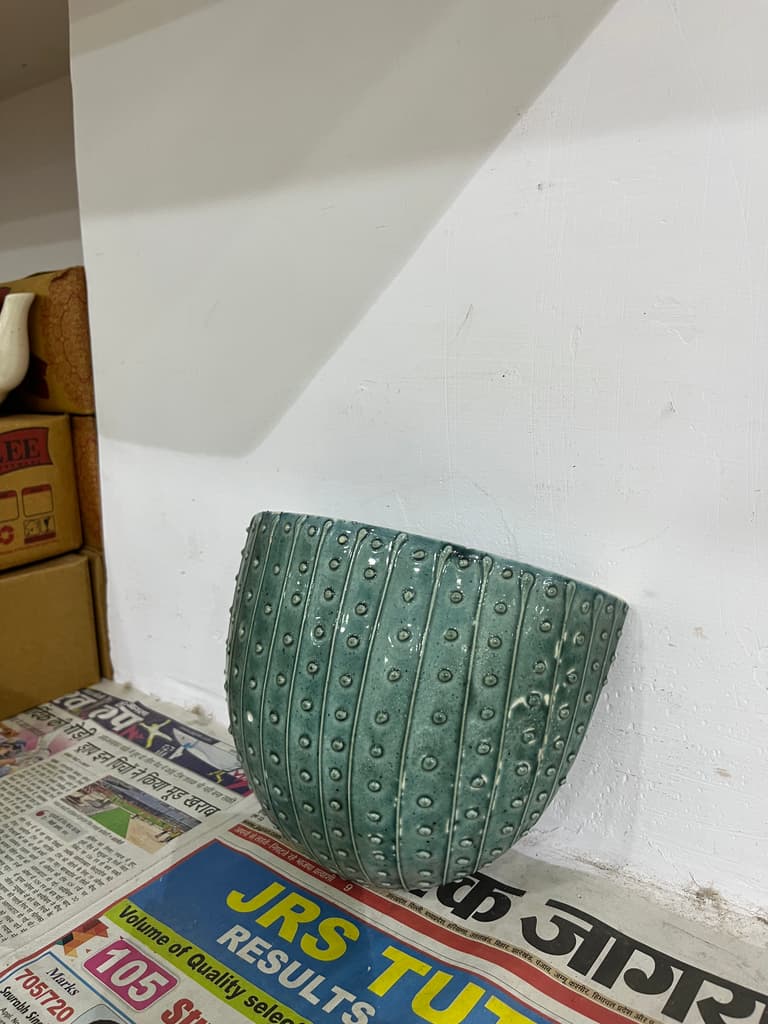Green Dome Lamp | Lamp | Glass | Green