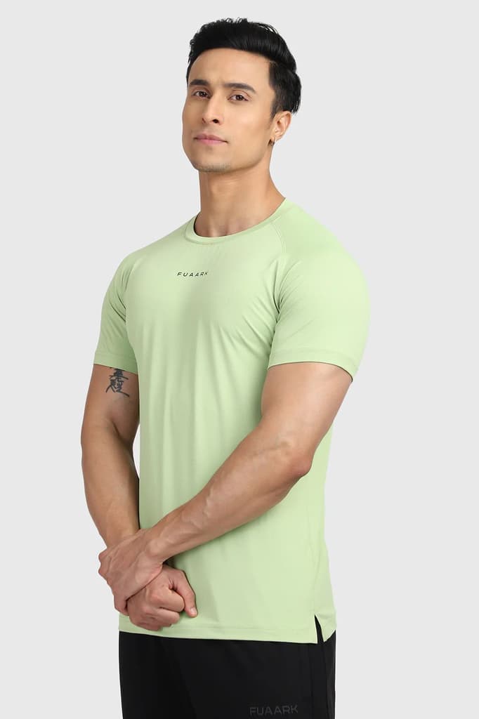 Sleek T-shirt Lime Green — photo 4