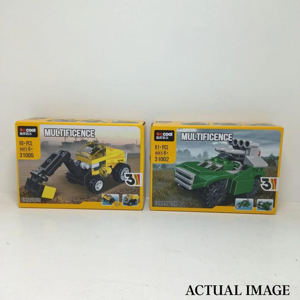 3-in-1 Mini Building Blocks Set – Educational STEM Bricks Toy Kit for Kids — photo 9