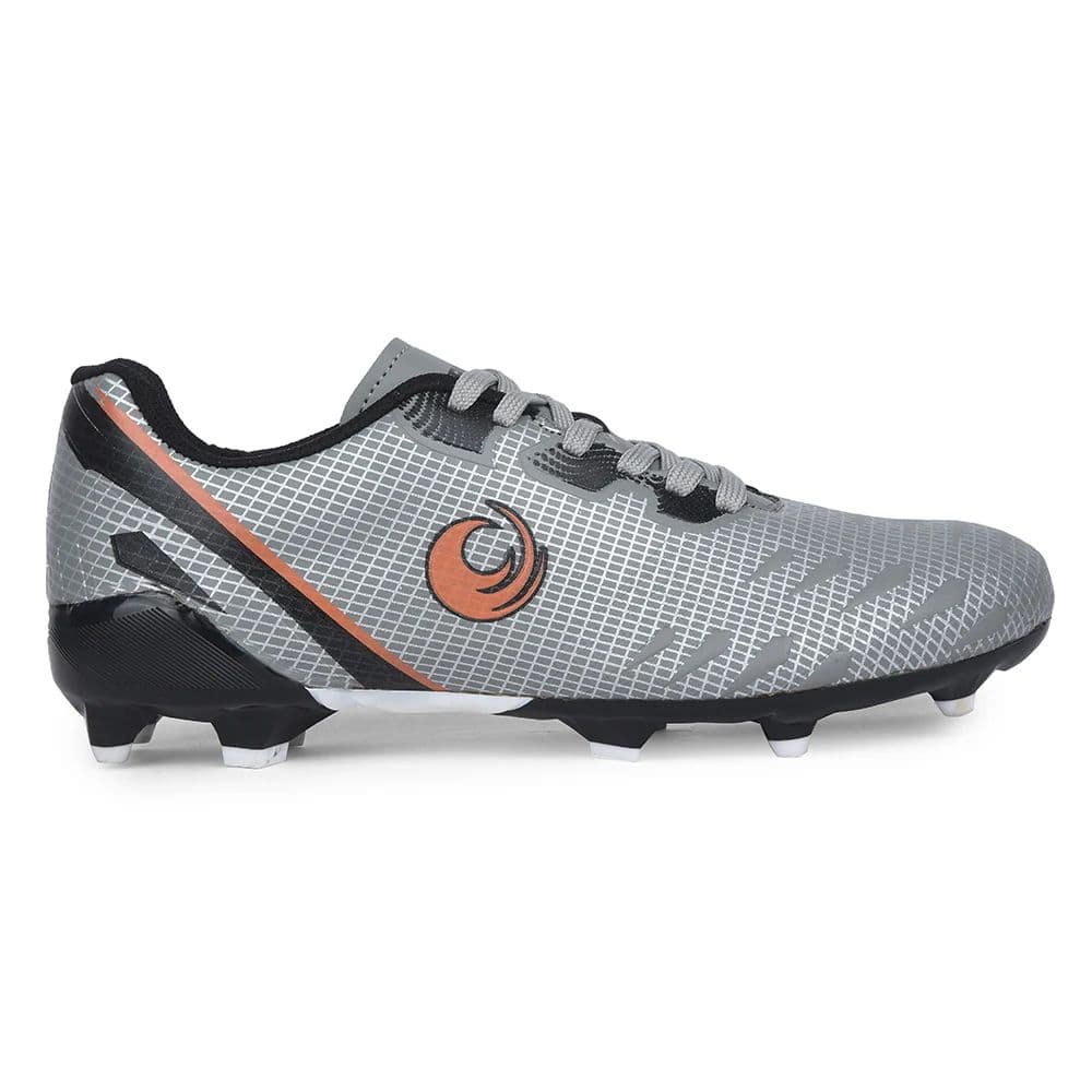 Freedom Grey Sports Lacing Football Shoes For Men JOGA By Liberty — photo 2