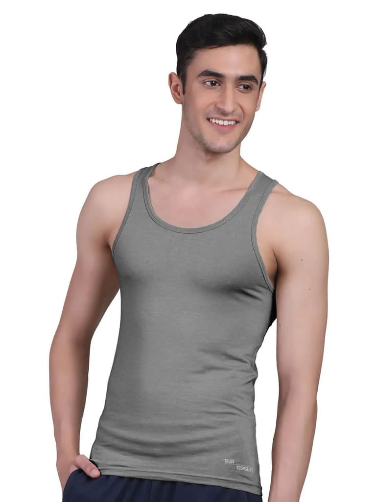 Twin Skin Organic Bamboo Vest - Comfort Fit (Pack of 2) — photo 9