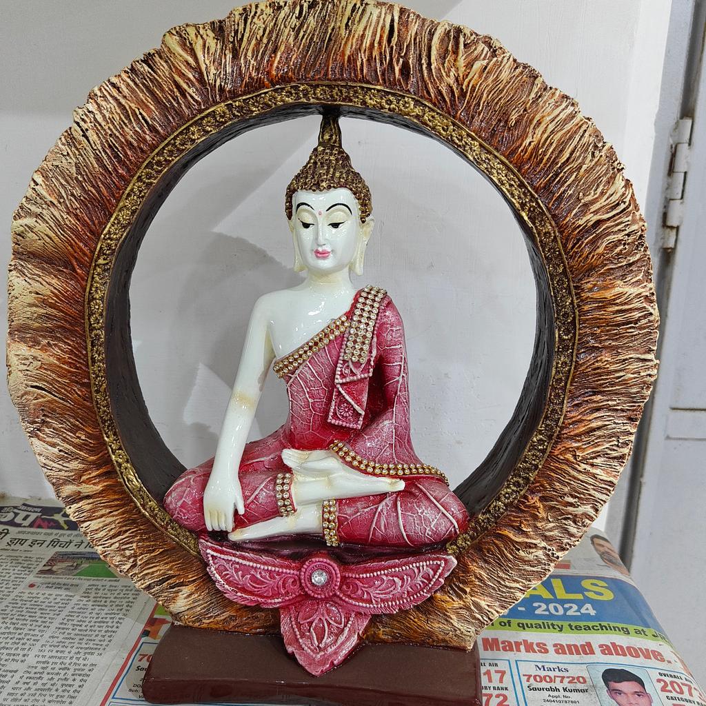 Buddha Statue | Marble | Gold | Meditation
