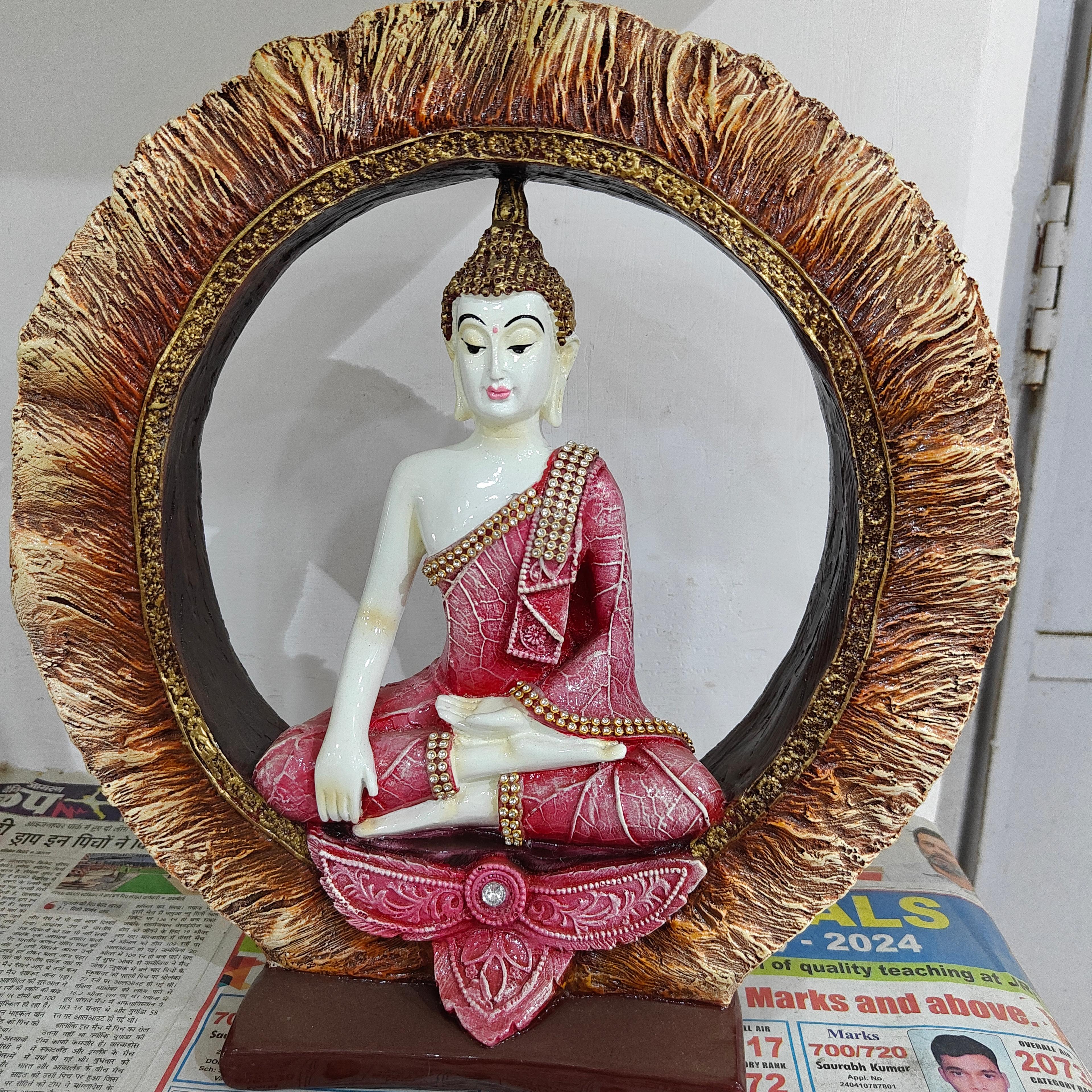 Buddha Statue | Marble | Gold | Meditation