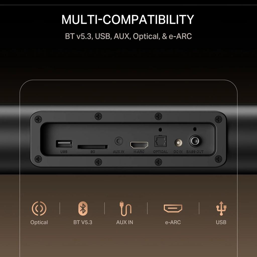 boAt Aavante Prime 5.1 5000DA | 500W 5.1 Channel Soundbar with Dolby Atmos, Bluetooth v5.3 & Master Remote — photo 7