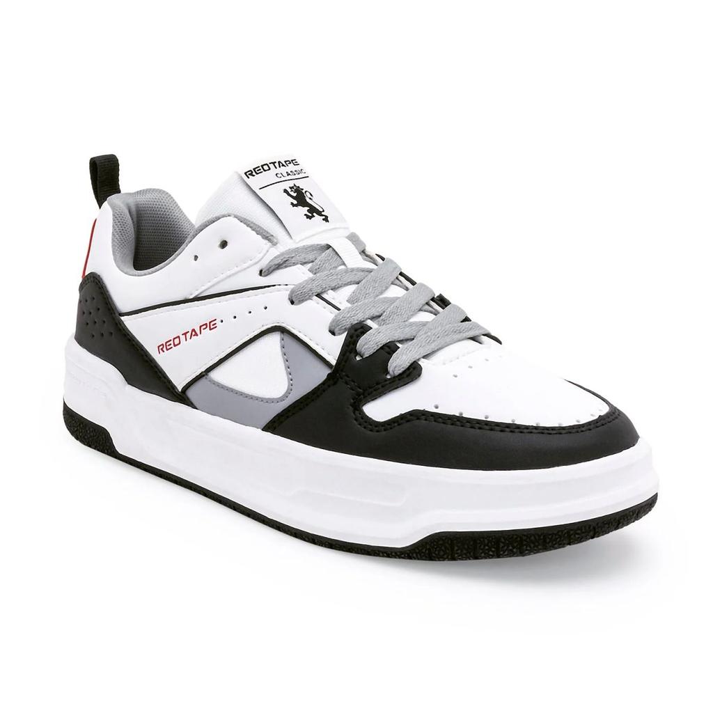 Sneakers for Men in White and Black | Casual Shoes — 6 / White/Black