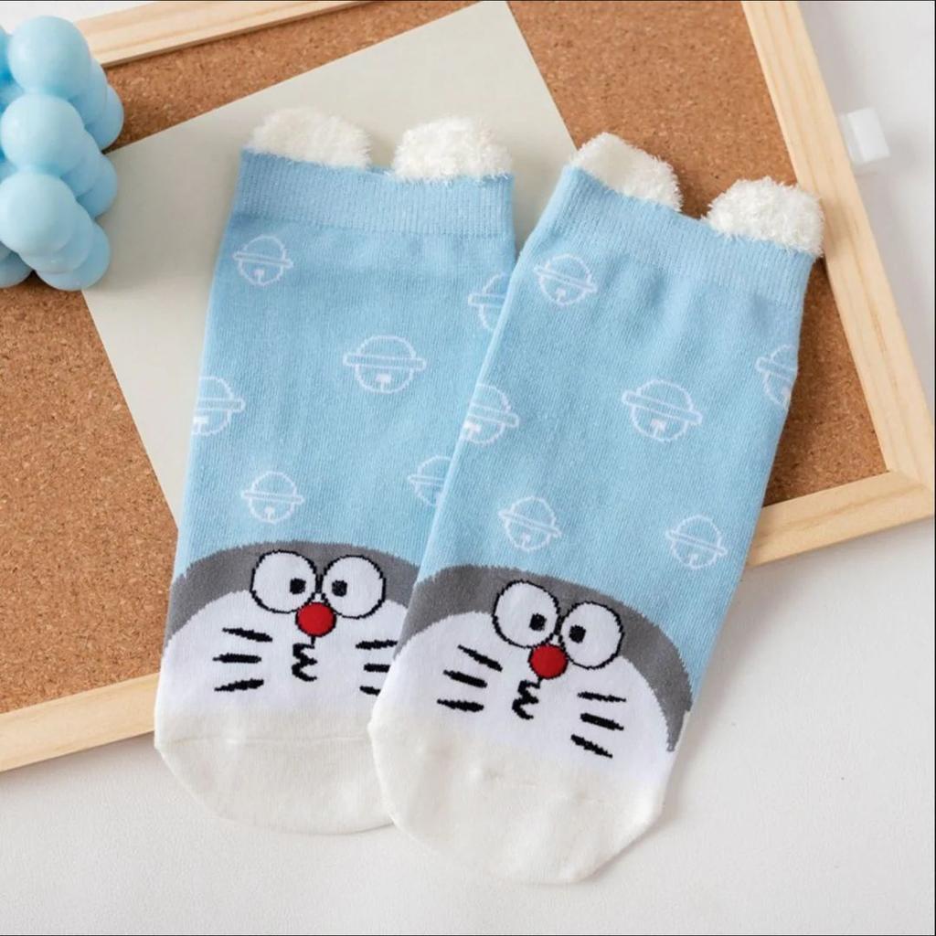 Doraemon Cotton Socks | Soft Breathable Casual Socks — photo 4