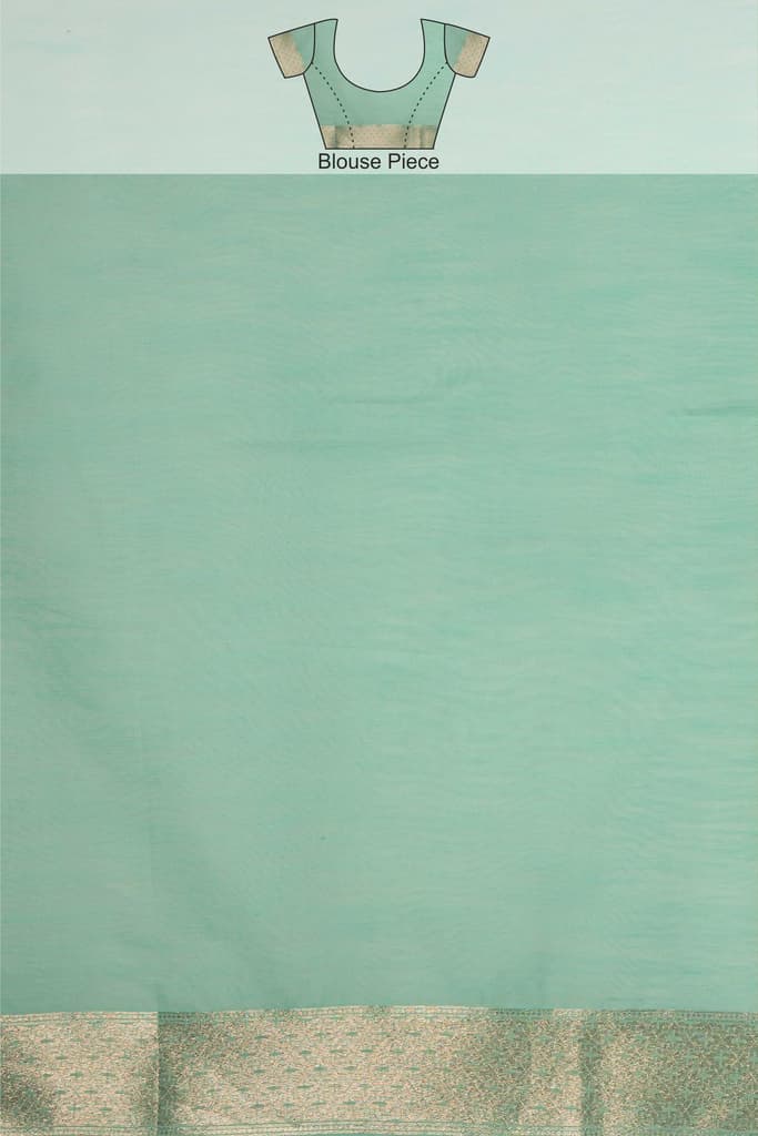 Mimosa Women's Woven Design Banarasi Style Art Silk Saree With Blouse Piece : SA00001759RMFREE — photo 8