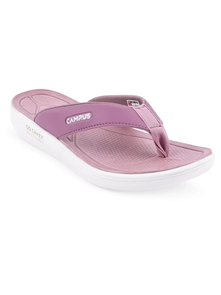 SL-418L Purple Women's Flip Flops — Purple / 4
