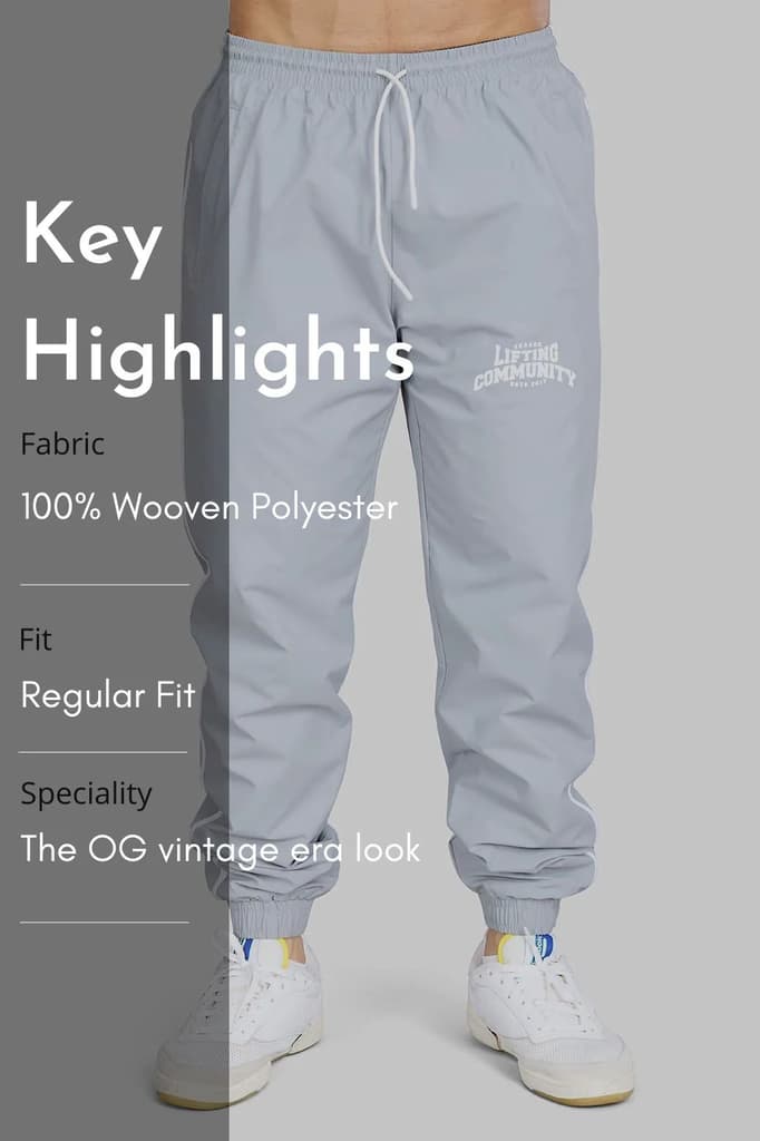 Lifting Community Joggers Light Grey — photo 8