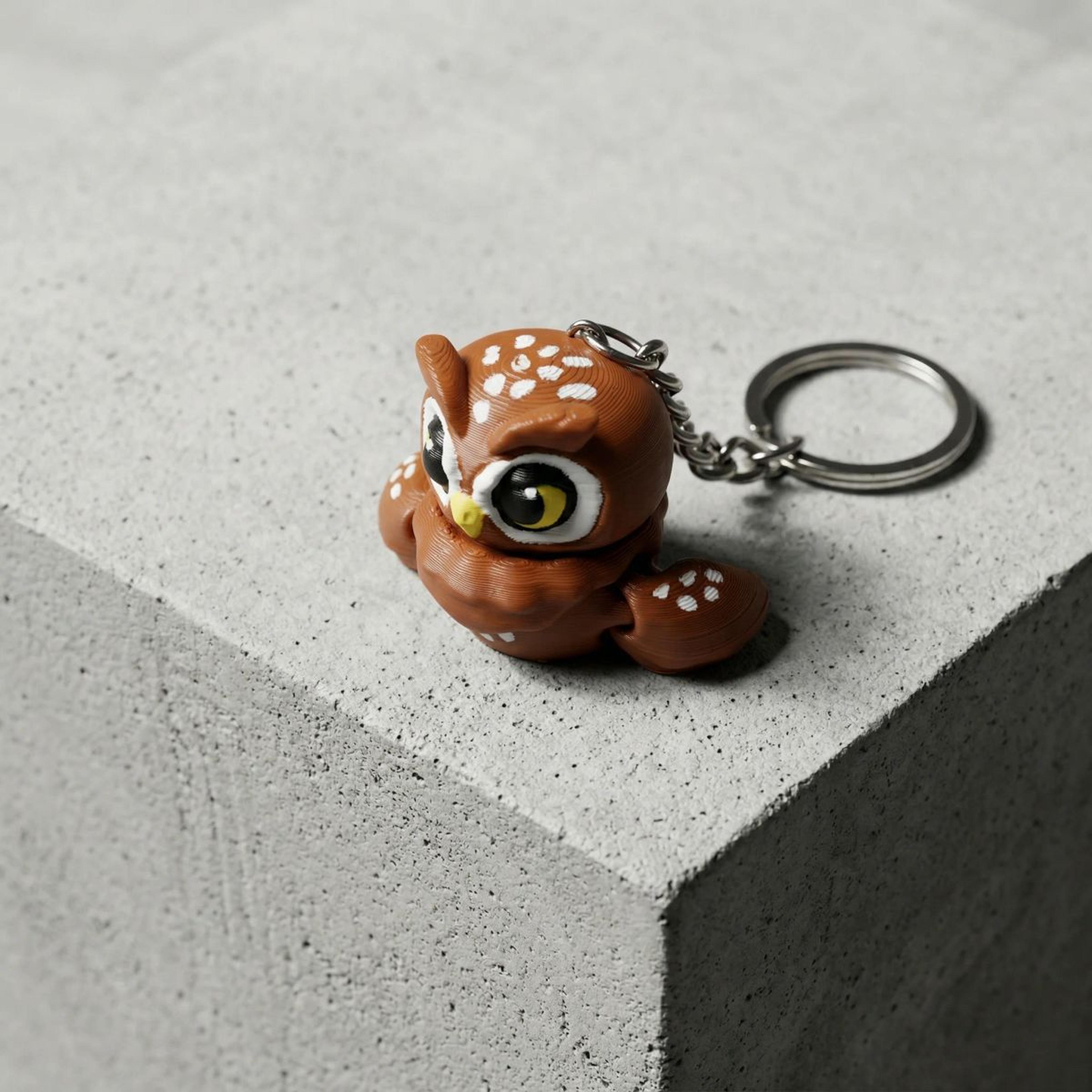 Owl Keychain
