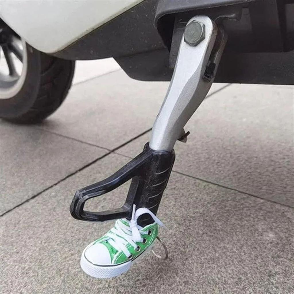 Bike Stand Mini Sneaker – Cute Shoe Protector for Motorcycle n Bicycle Kickstand — photo 4