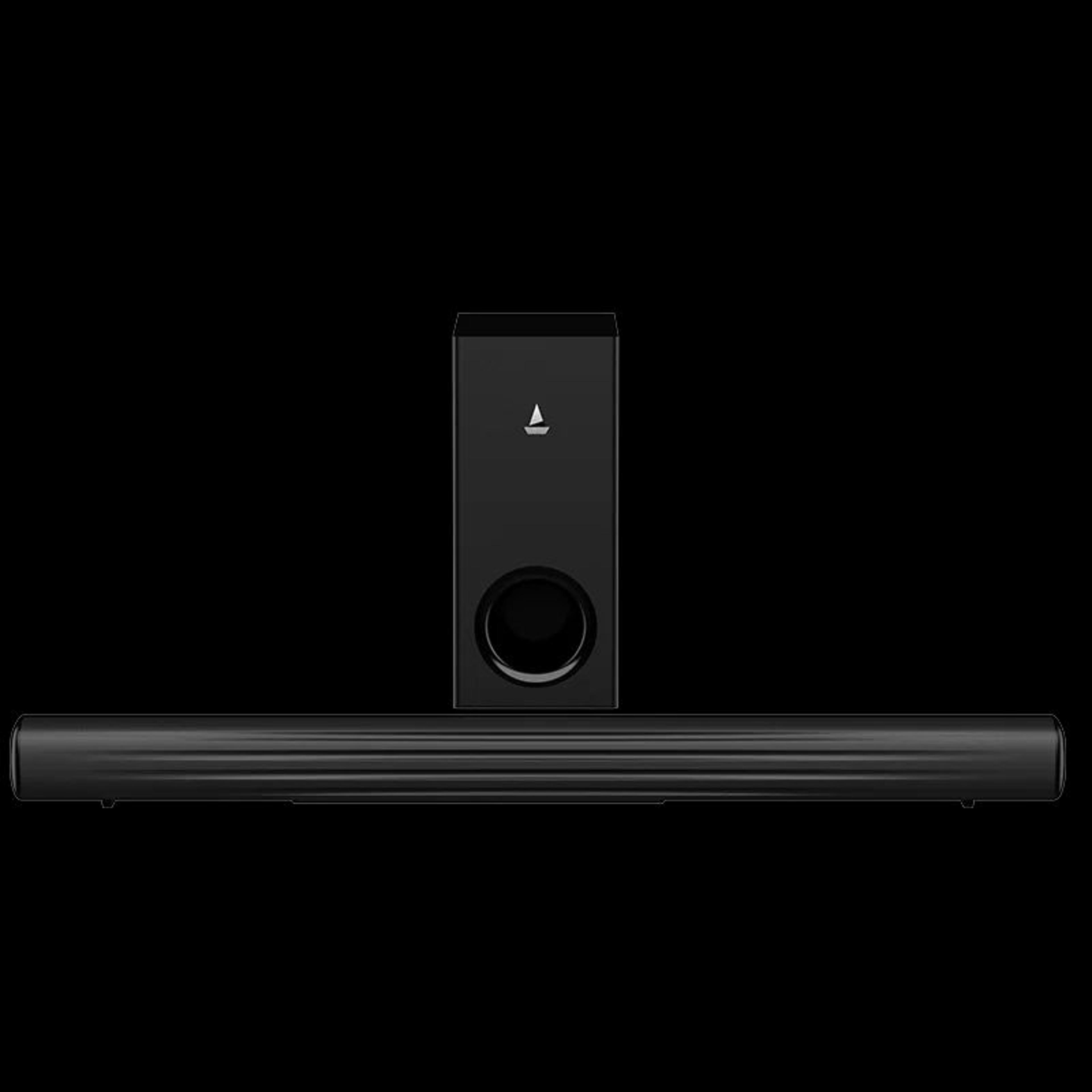 boAt Aavante Bar Aroha | Bluetooth Soundbar with Wired Subwoofer, 100W RMS Sound, 2.1 channel, Multiple EQ Modes, Bluetooth v5.3, USB, AUX, HDMI (ARC)