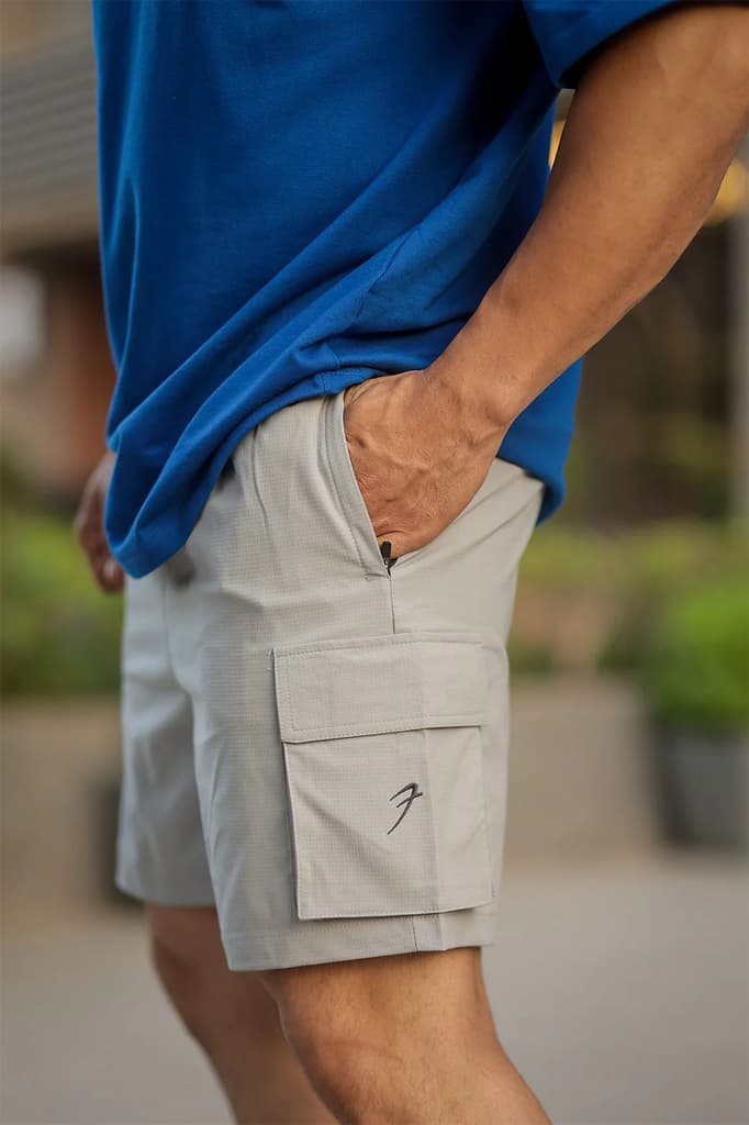 Delta Cargo Shorts Light Grey — photo 2