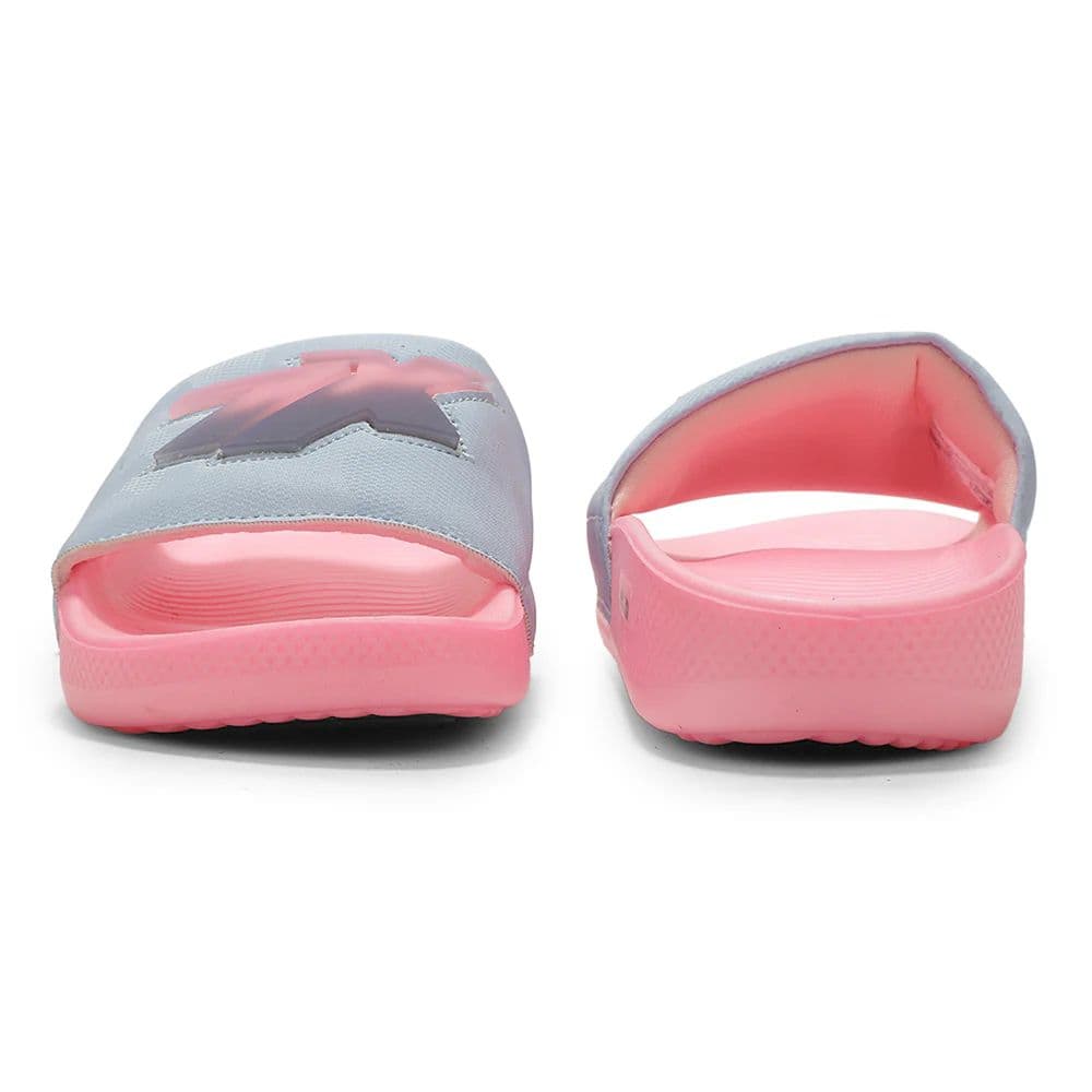 Leap7X NITWALK-L2 Women's Blue Casual Slip-on Slippers - Nitro Sole with Colorblock Design — photo 8