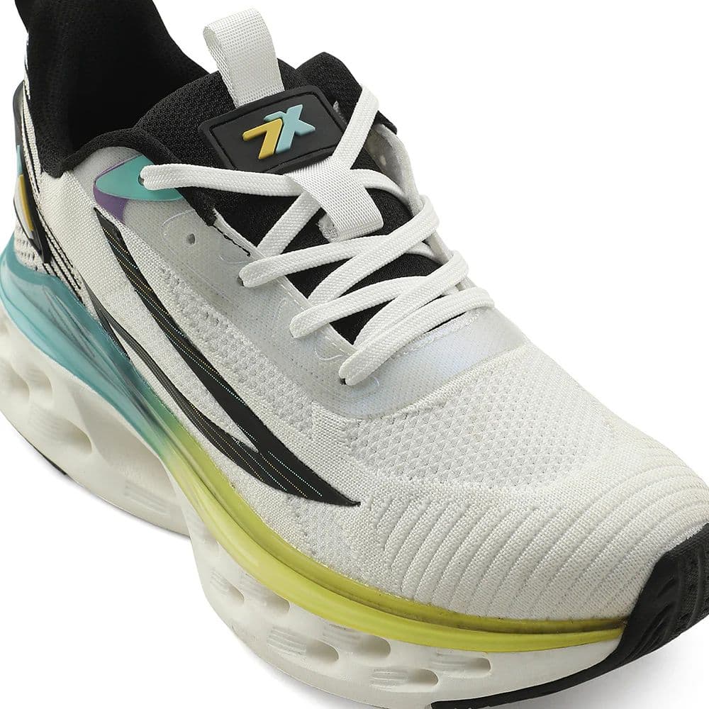 Leap7x White Sports Running Shoes For Men NEPTUNE-1E By Liberty — photo 5