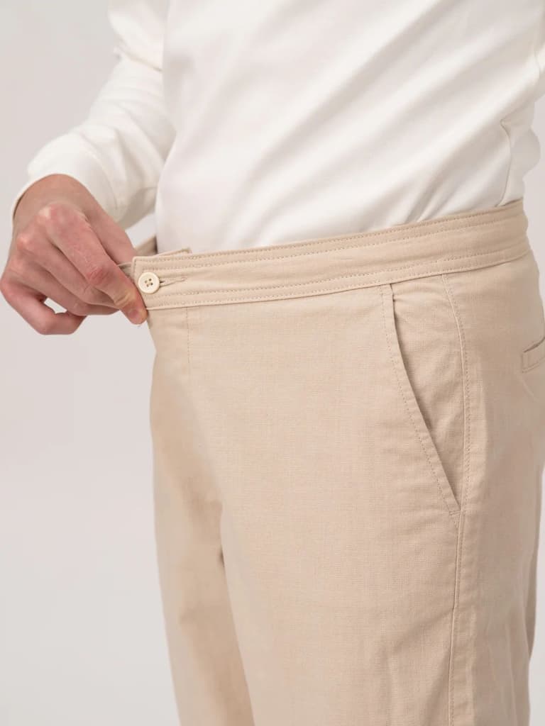 Cappadocia Beige Relaxed Fit Lounge Pants — photo 5