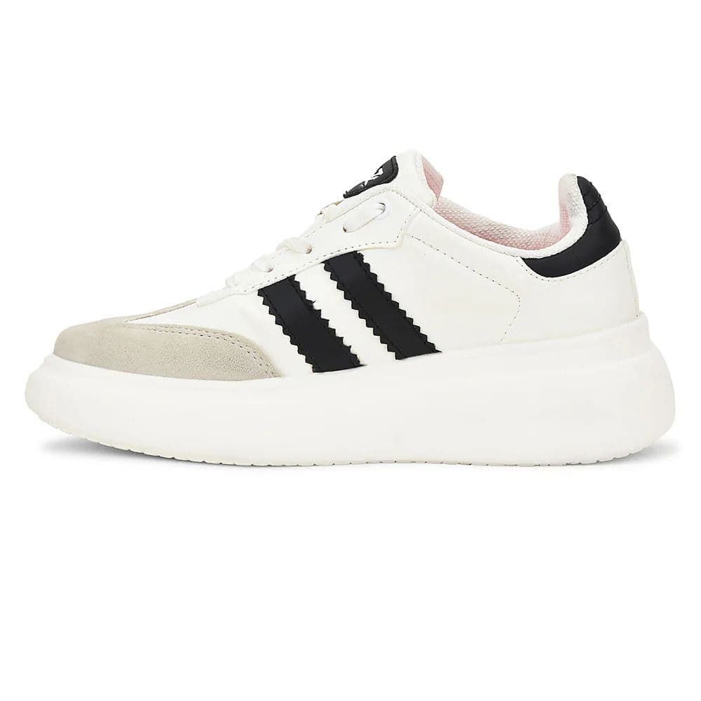 Leap7x White Casual Sneakers For Women BELEXI-1E By Liberty — photo 3