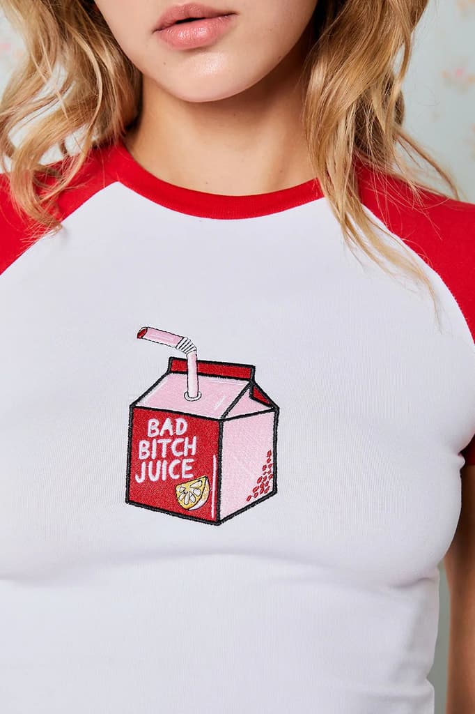 Bad Bitch Juice Baby Tee — photo 4