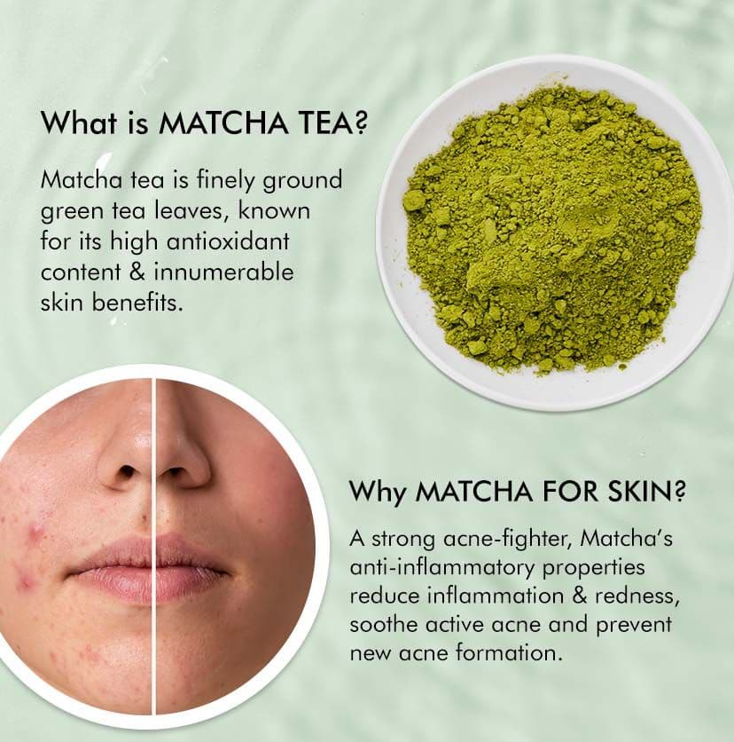 2% Salicylic Acid Niacinamide & Matcha Tea Face Wash - 100 ml