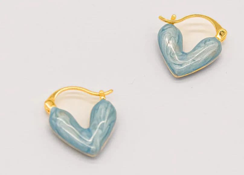 Cherished Hearts - Glowing Heart Stud Earrings — photo 7